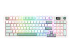 Redragon K719WGB GALATIN RGB PRO Full sized Wireless Gaming Keyboard - White