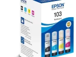 Epson 103 Ink Bottles Multipack 260ml (total) 1 x Black 1 x Cyan 1 x Magenta 1 x Yellow Colour pages