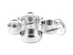 Legend Classic Chef 7pce Stainless Steel Cookware Set