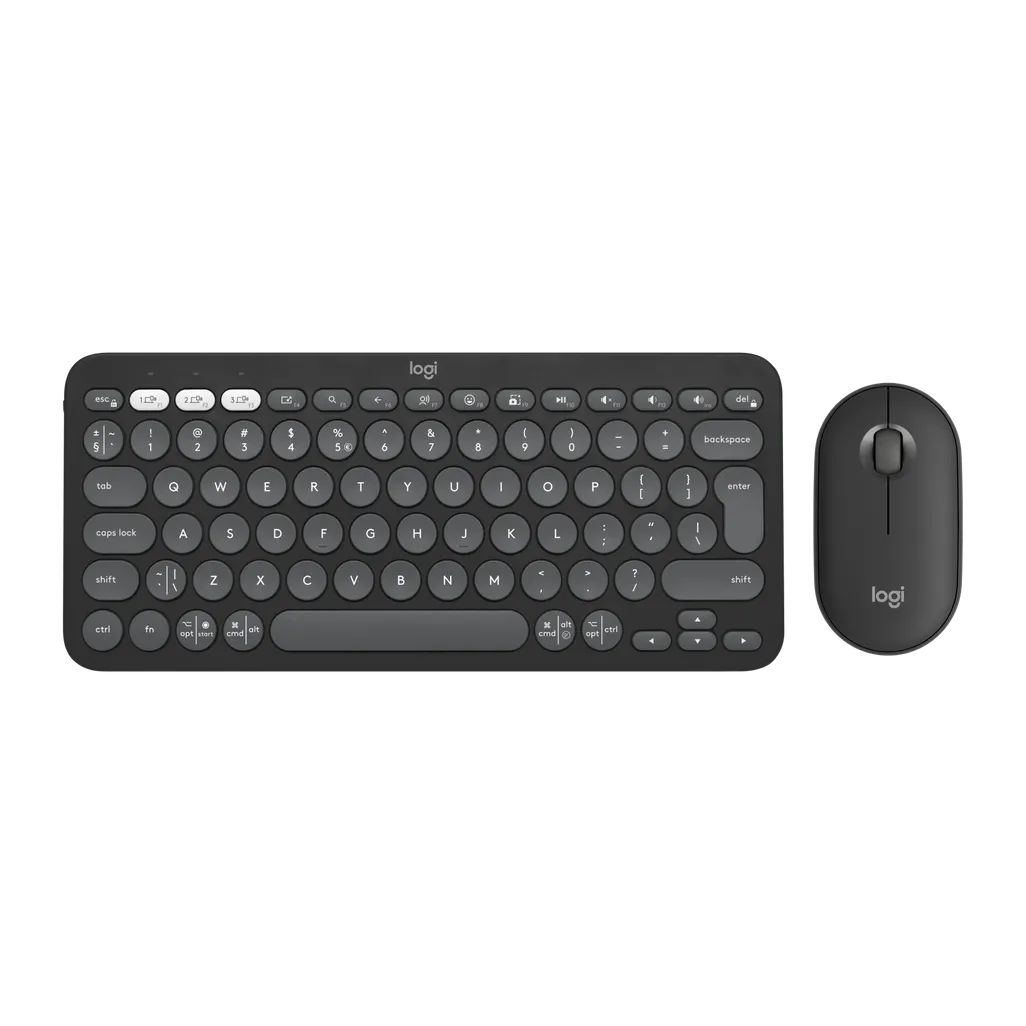 Logitech Pebble 2 A Slim Wireless Keyboard and Mouse Set