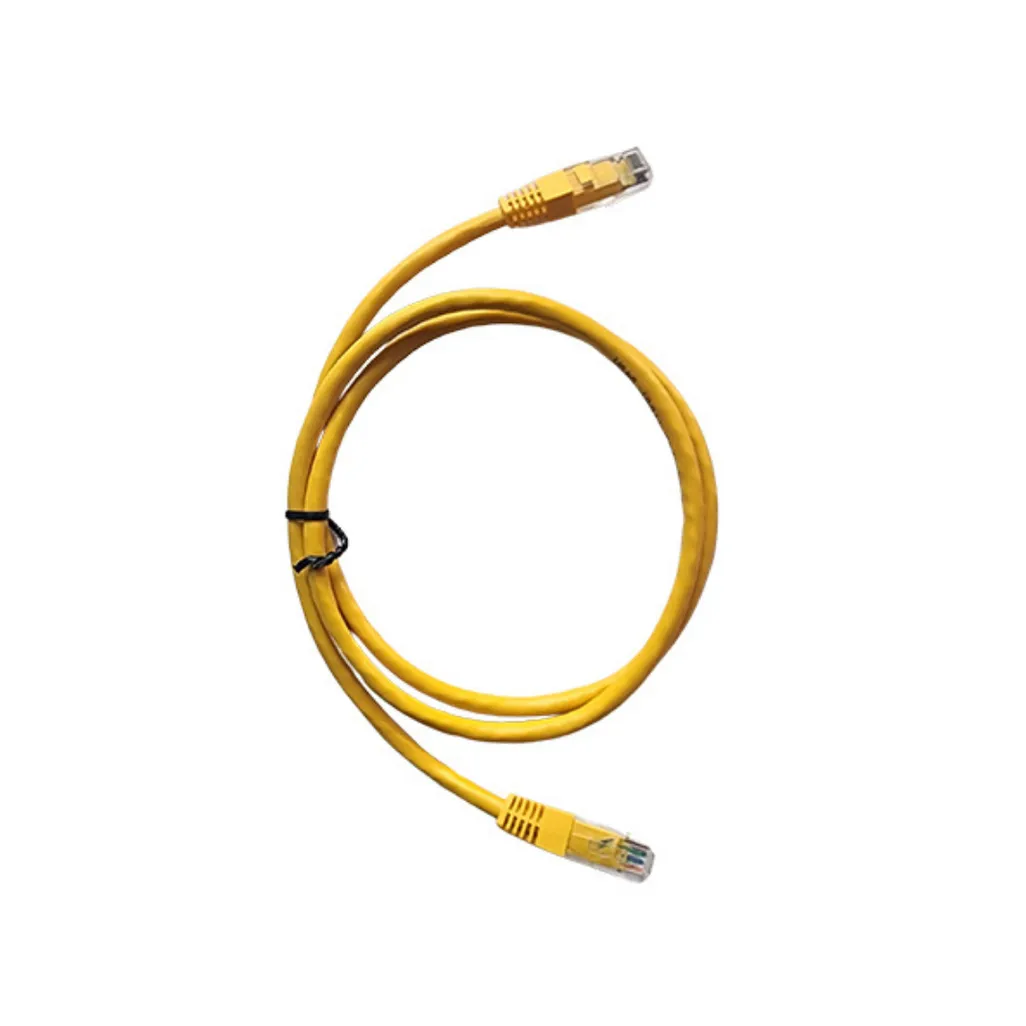 Cattex CAT6 Yellow Flyleads 0.5m - Networking