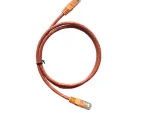 Cattex CAT5e Orange Leads 0.5m - Networking