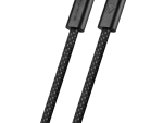 Volkano Weave Series 60w USB C to USB C 1.2m-Black