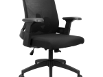 Everfurn Skye Mid Back Office Chair - Black