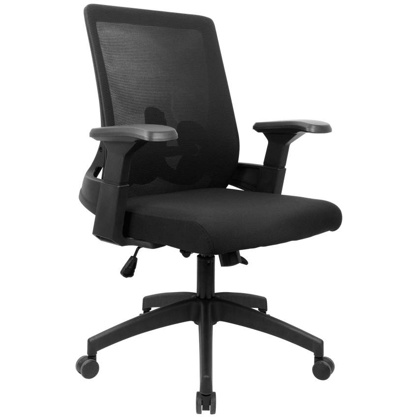 Everfurn Skye Mid Back Office Chair - Black