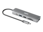 Port Connect 5-in-1 USB Type-C 4K Docking Station
