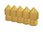 Creality M6 0.4mm Brass Nozzle - Big Head - 5 Pcs