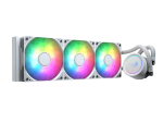 Aerocool Abyss L360 White with digital display - 360mm ARGB Liquid Cooler