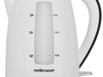 Mellerware Breede 360° Cordless Black & White 2L Plastic Kettle