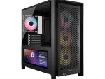 Corsair FRAME 4000D LCD RS ARGB Premium Mid-Tower PC Case - Black