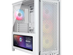 Corsair FRAME 4000D LCD RS ARGB Premium Mid-Tower PC Case - White