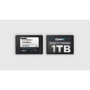 1TB CipherX, CX1000 PRO Series, 2.5", 3D NAND TLC, NANDXtend ECC Data Protect, Hyper SLC Cache