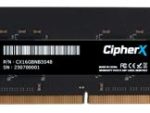8GB CipherX Professional Series, DDR5 (4800Mhz) SODIMM CL40, Notebook