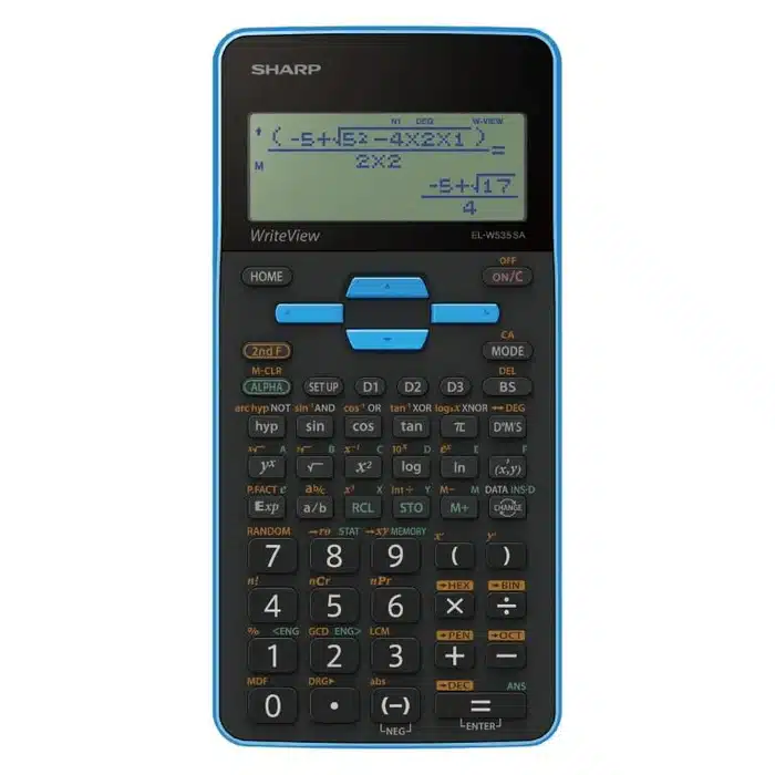 Sharp EL-W535SAII Blue Scientific Calculator
