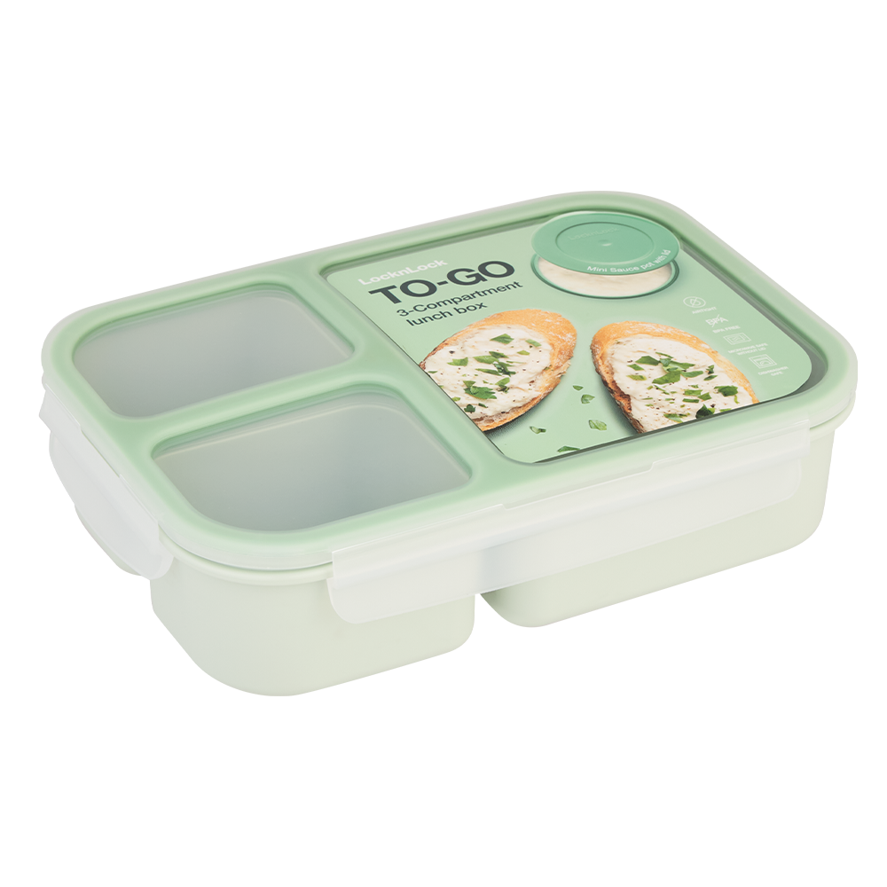 LocknLock To-Go Lunch Box 1.5lt Mint