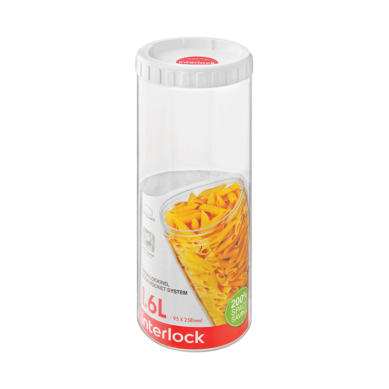 LocknLock Interlock Container 1.6lt White