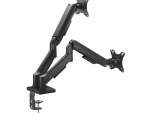 BRACKET 17'' - 32'' dual monitor mount; gas spring; up to 9Kg's
