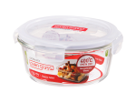LocknLock Euro Glass Container Round 650ml