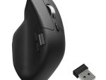 Keychron M6 30000 DPI Wireless Silent Mouse - Black (BT/2.4GHz/Wired)
