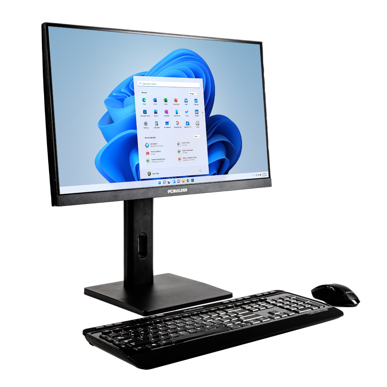 PCBuilder Fusion 24" Intel Core i5-12400 16GB DDR5 1TB Windows 11 AiO