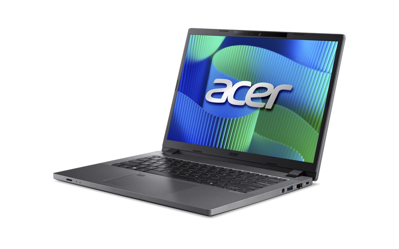 Acer TravelMateTMP214-55T-G2-TCO-79NZ IPS Slim Bezel | Intel Core 7 150U | 16GB | 512GB | Windows 11 Pro | Steel Gray