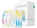DeepCool FL12 3-in-1 ARGB 120mm Fan 3 Pack - White