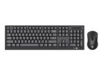 Redragon BS-8343A Wireless Keyboard and Mouse Combo - Black