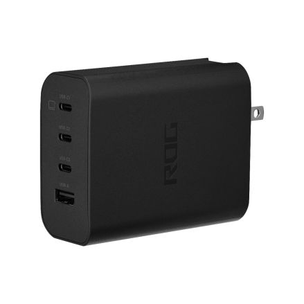 ASUS ROG 140W USB-C GaN Charger|90XB09IN-BPW000 | 4-Port | Fast Charging