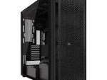 Corsair iCUE LINK 9000D AIRFLOW Tempered Glass Super-Tower; Supports 18x 120m - Black