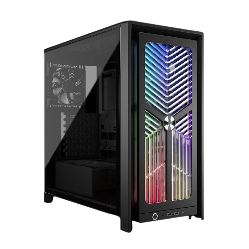 Corsair FRAME 4000X RS Mid-Tower PC Case; 4x RS Fans; Black.