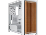 Corsair FRAME 4000D RS WOOD Modular High Airflow Mid-Tower PC Case - White White/Oak