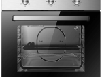 HISENSE HB060202 Oven; Black Glass + Stainless Steel
