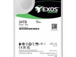 24TB Seagate EXOS, X24 Series, LFF 3.5", CMR, 7200RPM, SAS-3, 12Gbs, 512e/4Kn, HDD