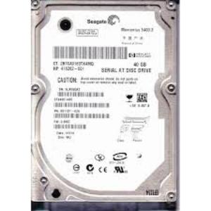 40GB Seagate, Momentus 5400.3, 5400RPM, 2.5" SATA, Hard Drive