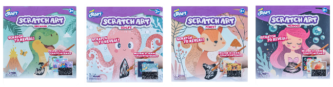 Ooozy Craft - Scratch Art