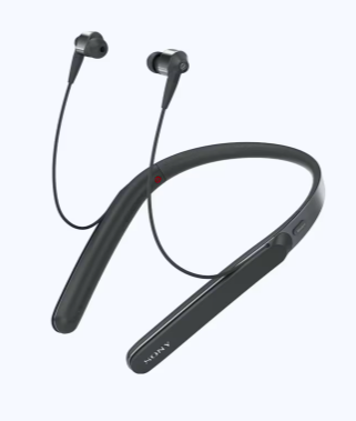 Sony WI-1000X (Black) Wireless Noise-Cancelling Earphones with Neckband