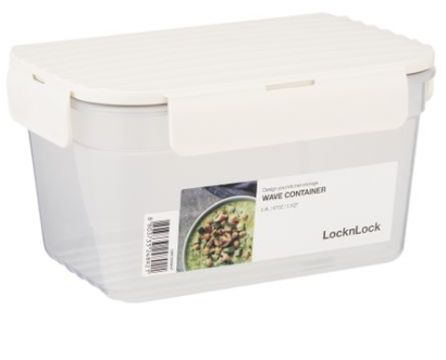 LocknLock Wave container 1.4lt white