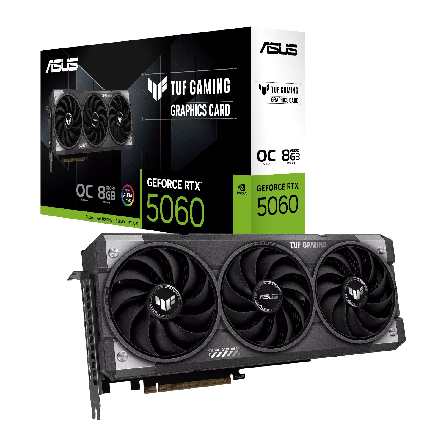 Asus TUF Gaming GeForce RTX 5060 8GB GDDR7 OC Edition Graphics Card