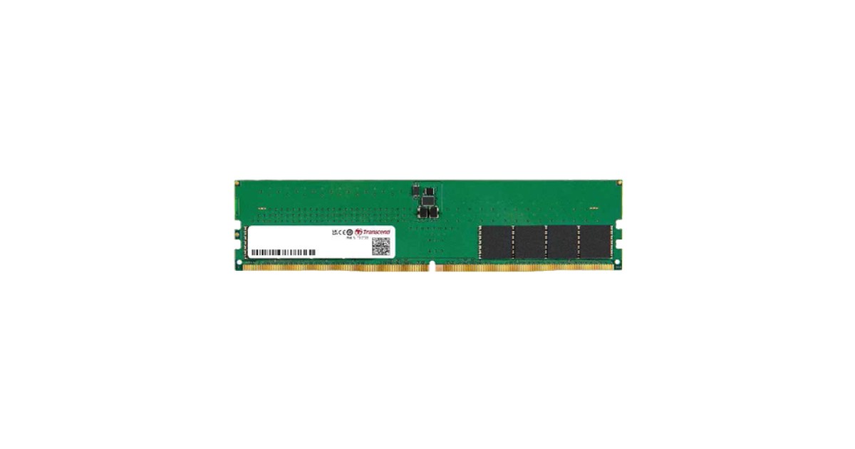 TRANSCEND 16GB DDR5-5600 UNBUFFERED DESKTOP LONG DIMM 1RX8 CL46