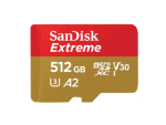 SanDisk Extreme 512GB MicroSD UHS-I Memory Card