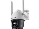 TP-Link VIGI 4MP Outdoor Full-Color 4G Pan Tilt Network Camera  4G Cat