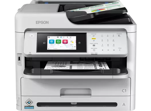 Epson 34ppm Mono A4 Print Scan Copy Fax USB Wired Wireless WiFi Direct Full Duplex incl initialization ink bags only