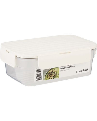 LocknLock Wave container 960ml white