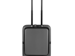Expandable PP 55cm Carry On Luggage - Dark Grey