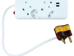 Ellies 4 Way Surge Multiplug Adaptor With USB Ports