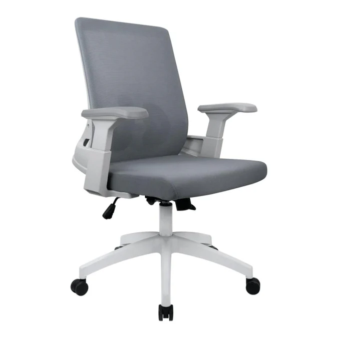 Everfurn Skye Mid Back Office Chair - Grey
