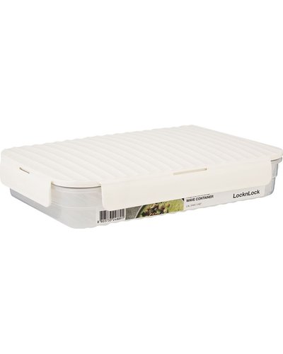 LocknLock Wave container 1.5lt white