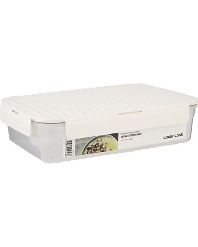 LocknLock Wave Container 2.2lt White