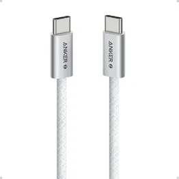 Anker Type C To Type C Braided Cable 240W 1M White