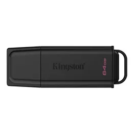 Kingston 64GB Portable USB 3.2 GEN 1 Datatraveler Exodia Black